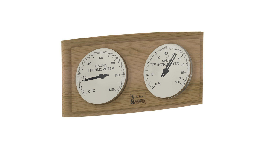 Термогигрометр  SAWO 271-THD кедр