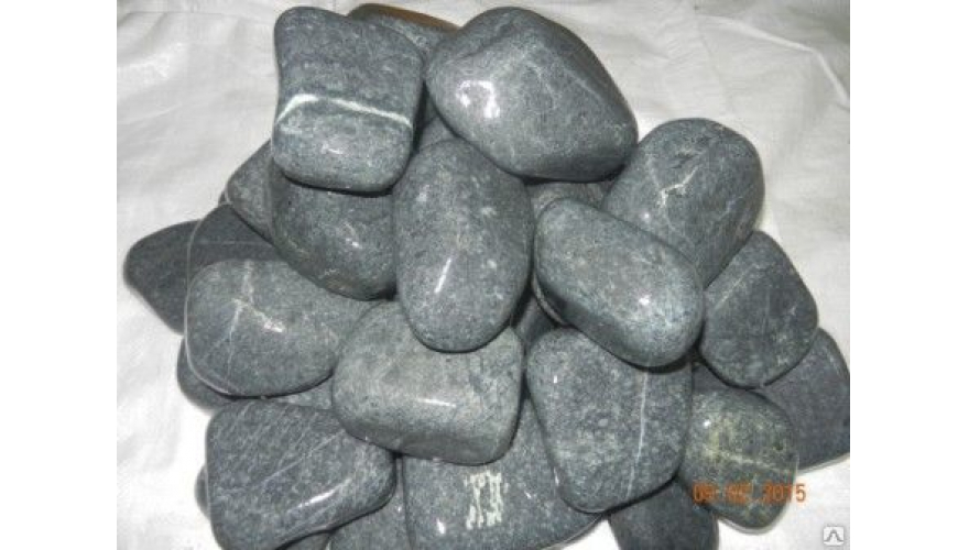 Камни Серпентинит шлифованный 10 кг 